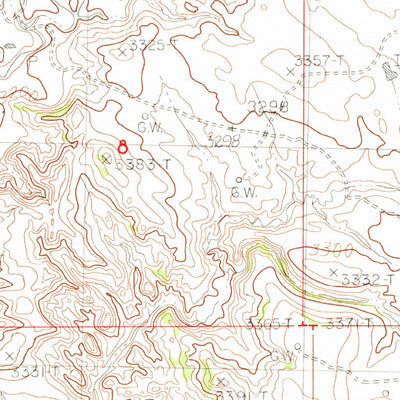 United States Geological Survey Eskay NE, MT (1984, 24000-Scale) digital map
