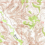 United States Geological Survey Eskay NW, MT (1984, 24000-Scale) digital map