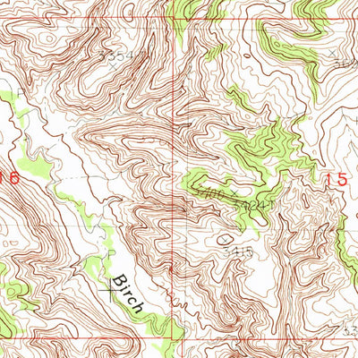 United States Geological Survey Eskay NW, MT (1984, 24000-Scale) digital map