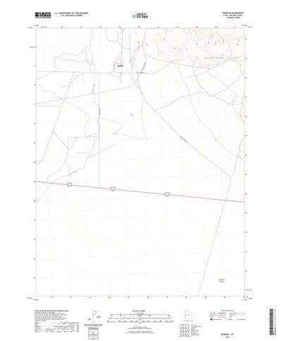 United States Geological Survey Eskdale, UT (2023, 24000-Scale) digital map