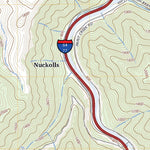 United States Geological Survey Eskdale, WV (2023, 24000-Scale) digital map