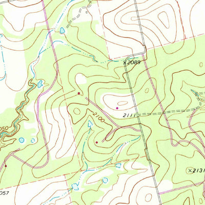 United States Geological Survey Eskota, TX (1969, 24000-Scale) digital map