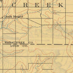 United States Geological Survey Eskridge, KS (1894, 125000-Scale) digital map