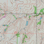 United States Geological Survey Eskridge, KS (1971, 24000-Scale) digital map
