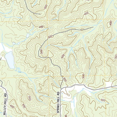United States Geological Survey Eskridge, MS (2020, 24000-Scale) digital map