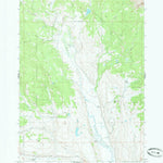 United States Geological Survey Esmond Park, WY (1956, 24000-Scale) digital map