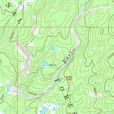 United States Geological Survey Esmond Park, WY (1956, 24000-Scale) digital map