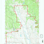 United States Geological Survey Esmond Park, WY (1991, 24000-Scale) digital map