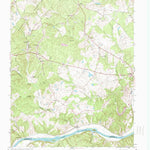 United States Geological Survey Esmont, VA (1967, 24000-Scale) digital map
