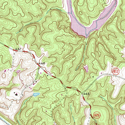 United States Geological Survey Esmont, VA (1967, 24000-Scale) digital map