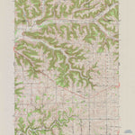 United States Geological Survey Esofea, WI (1983, 24000-Scale) digital map