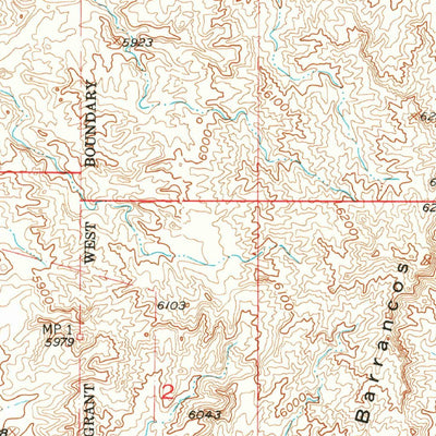 United States Geological Survey Espanola, NM (1953, 24000-Scale) digital map