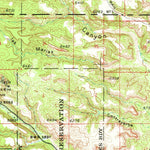 United States Geological Survey Espanola, NM (1953, 62500-Scale) digital map