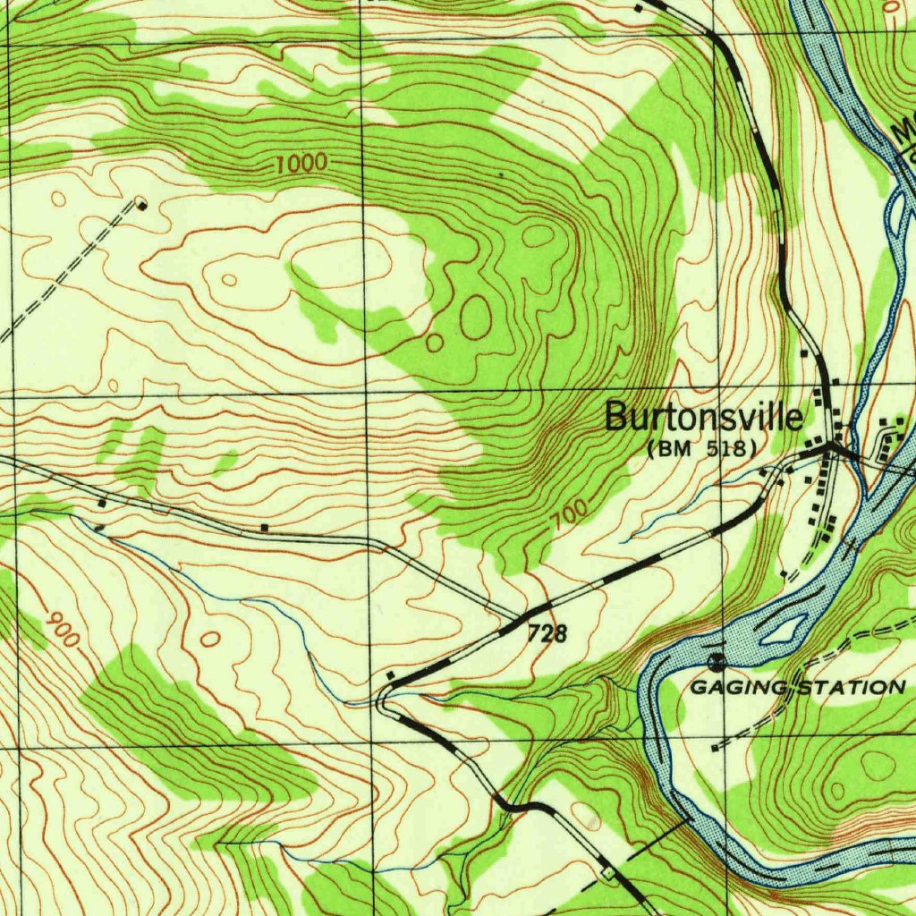 Esperance, NY (1946, 31680Scale) Map by United States Geological