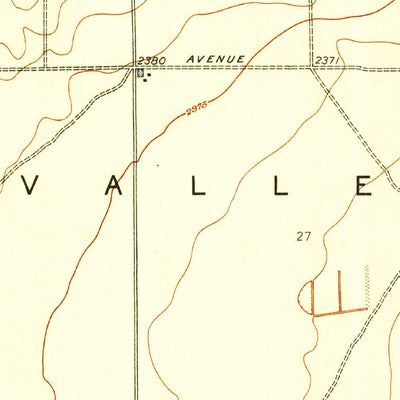 United States Geological Survey Esperanza School, CA (1951, 24000-Scale) digital map
