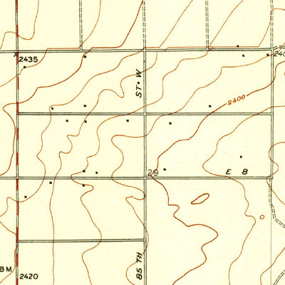 United States Geological Survey Esperanza School, CA (1951, 24000-Scale) digital map