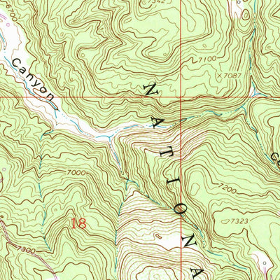 United States Geological Survey Espinosa Ranch, NM (1963, 24000-Scale) digital map