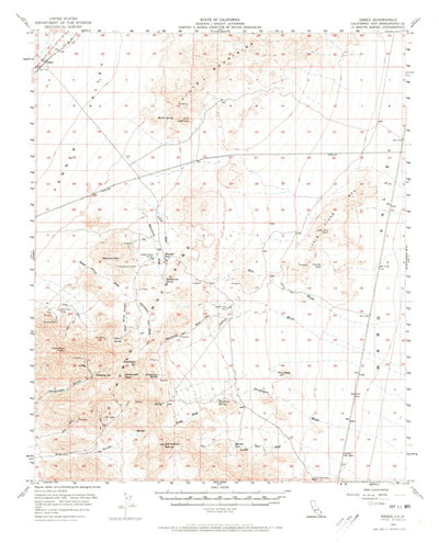 United States Geological Survey Essex, CA (1956, 62500-Scale) digital map