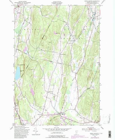 United States Geological Survey Essex Center, VT (1948, 24000-Scale) digital map