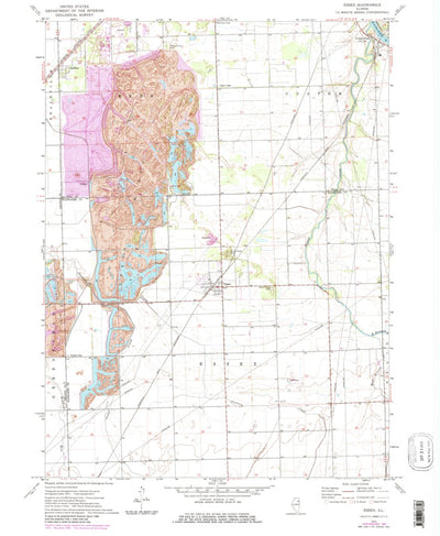 United States Geological Survey Essex, IL (1973, 24000-Scale) digital map