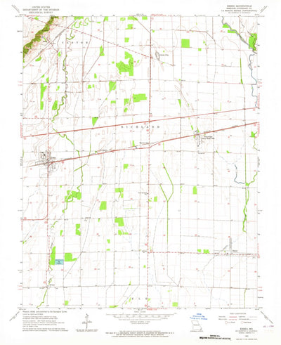 United States Geological Survey Essex, MO (1963, 24000-Scale) digital map