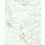 United States Geological Survey Essex Mountain, WY (1986, 24000-Scale) digital map