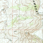 United States Geological Survey Essex Mountain, WY (1986, 24000-Scale) digital map