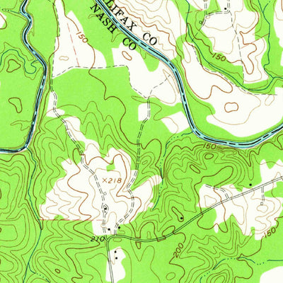 United States Geological Survey Essex, NC (1963, 24000-Scale) digital map