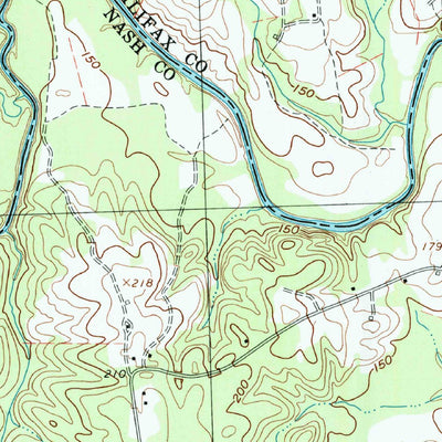 United States Geological Survey Essex, NC (1998, 24000-Scale) digital map