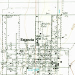 United States Geological Survey Estancia, NM (1986, 24000-Scale) digital map