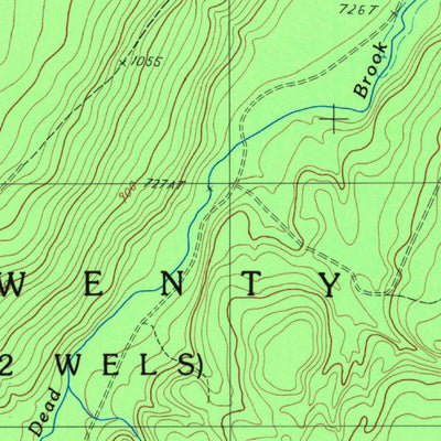 United States Geological Survey Estcourt, QC-ME (1987, 24000-Scale) digital map