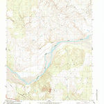 United States Geological Survey Estelline SE, TX (1985, 24000-Scale) digital map