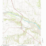United States Geological Survey Estelline, TX (1985, 24000-Scale) digital map