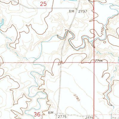 United States Geological Survey Ester Lake, MT (1971, 24000-Scale) digital map