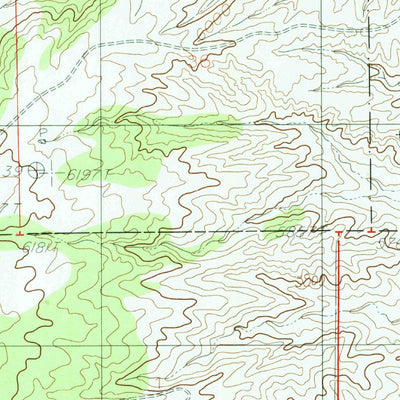 United States Geological Survey Esterbrook, WY (1985, 24000-Scale) digital map