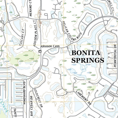 United States Geological Survey Estero, FL (2021, 24000-Scale) digital map