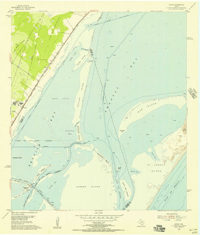 United States Geological Survey Estes, TX (1954, 24000-Scale) digital map