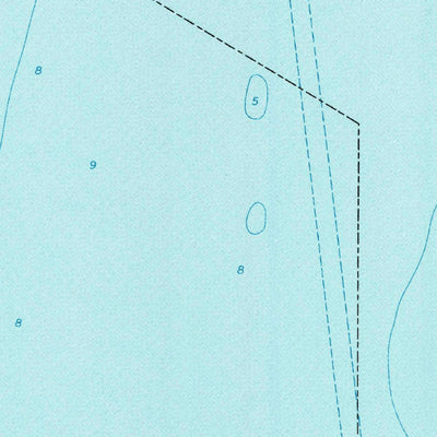 United States Geological Survey Estes, TX (1971, 24000-Scale) digital map