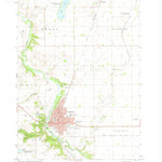 United States Geological Survey Estherville, IA (1972, 24000-Scale) digital map