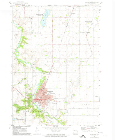 United States Geological Survey Estherville, IA (1972, 24000-Scale) digital map