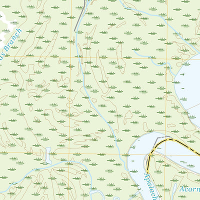 United States Geological Survey Estiffanulga, FL (2021, 24000-Scale) digital map