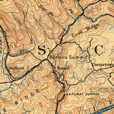United States Geological Survey Estillville, VA-TN-KY (1894, 125000-Scale) digital map