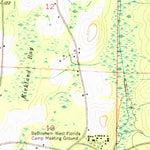 United States Geological Survey Esto, FL-AL (1950, 24000-Scale) digital map