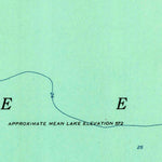 United States Geological Survey Estral Beach, MI-OH (1952, 24000-Scale) digital map