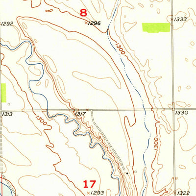 United States Geological Survey Ethan, SD (1957, 24000-Scale) digital map