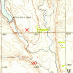 United States Geological Survey Ethan, SD (1957, 24000-Scale) digital map