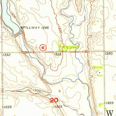 United States Geological Survey Ethan, SD (1957, 24000-Scale) digital map