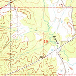 United States Geological Survey Ethel SE, MS (1972, 24000-Scale) digital map