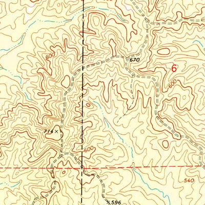 United States Geological Survey Ethel SE, MS (1972, 24000-Scale) digital map