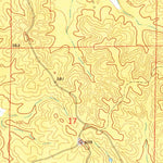 United States Geological Survey Ethel South, MS (1972, 24000-Scale) digital map